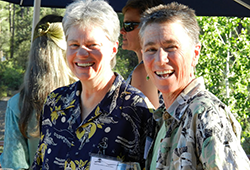 Mary Trevor and Toni Kaus Friends of KNAU